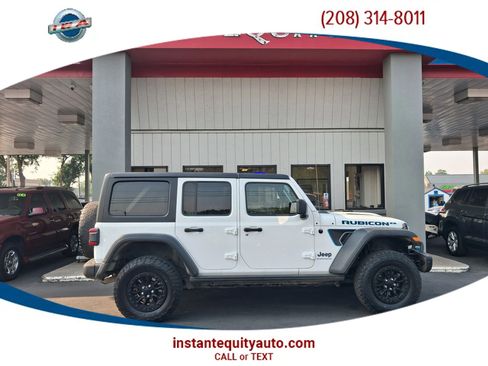 Used 2023 Jeep Wrangler Unlimited Rubicon 4xe AWD/4WD image 1