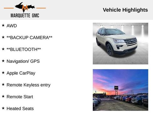 Used 2018 Ford Explorer XLT w/ XLT Appearance Package AWD/4WD image 2