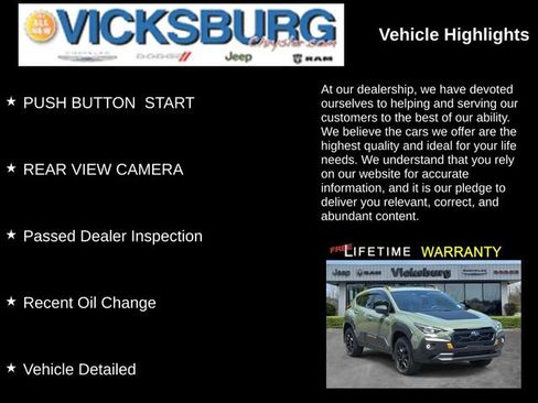 Used 2024 Subaru Crosstrek 2.5i Wilderness AWD/4WD image 19