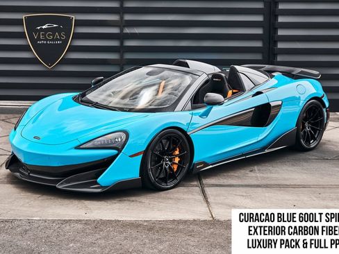 Used 2020 McLaren 600LT Spider RWD image 1