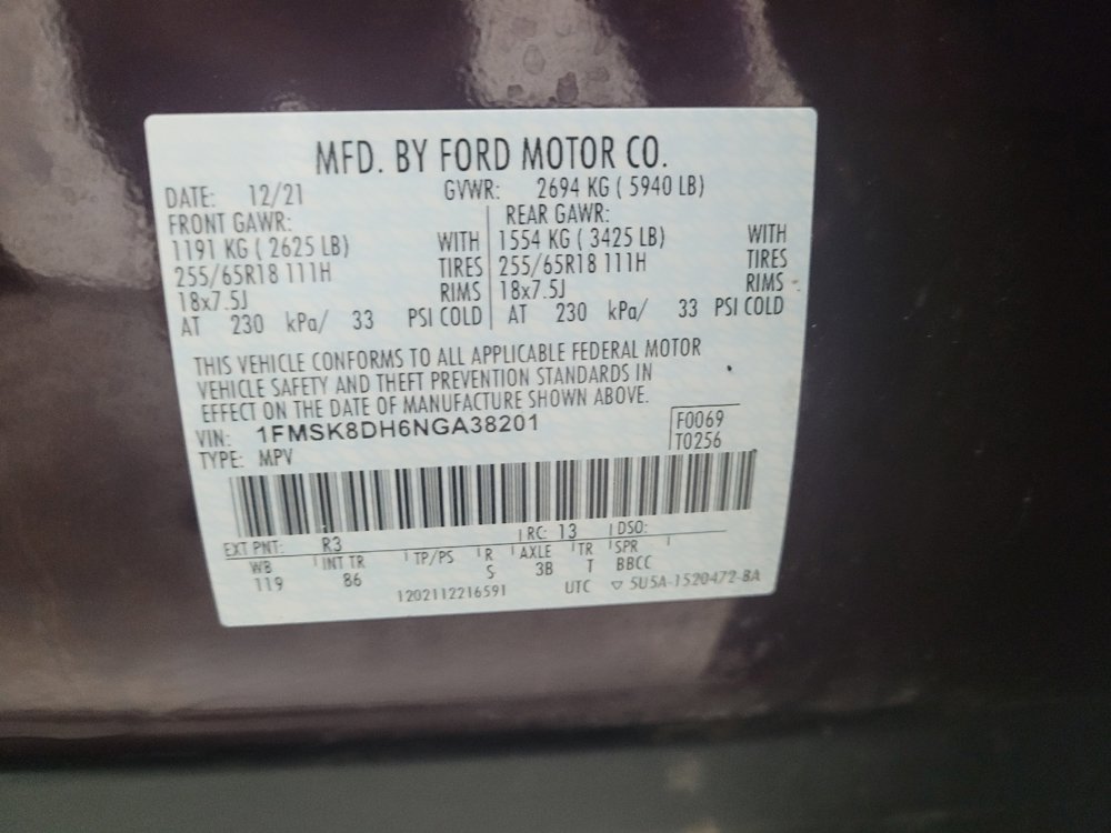 Used 2022 Ford Explorer XLT AWD/4WD image 33