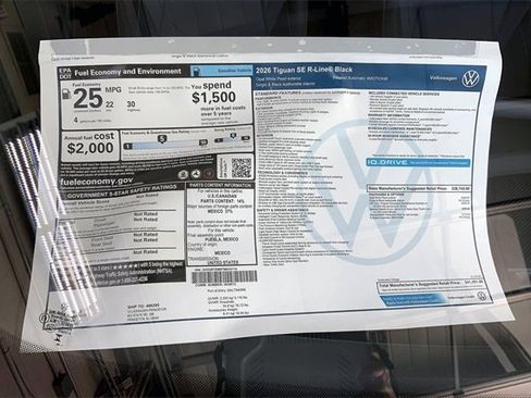 New 2026 Volkswagen Tiguan SE R-Line image 14