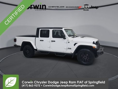 Certified 2022 Jeep Gladiator Sport AWD/4WD image 1