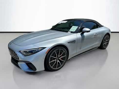 Certified 2022 Mercedes-Benz SL 55 AMG 4MATIC image 1