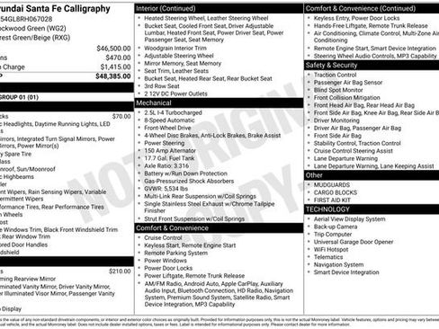 Used 2024 Hyundai Santa Fe Calligraphy FWD image 24
