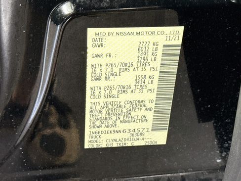 Used 2022 Nissan Frontier S w/ Technology Package AWD/4WD image 40