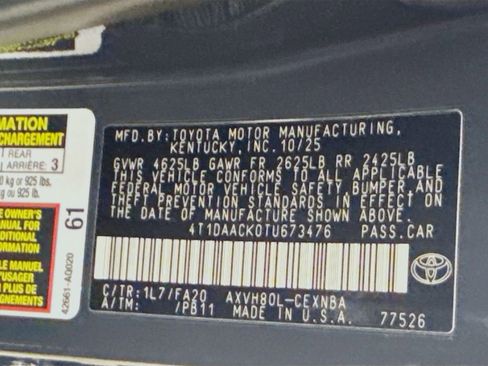 Used 2026 Toyota Camry LE w/ Convenience Package image 30