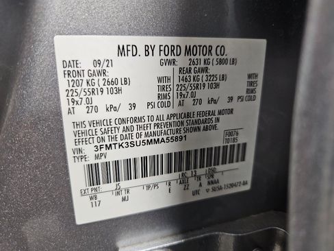Used 2021 Ford Mustang Mach-E Premium AWD/4WD image 27