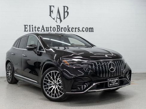 Used 2024 Mercedes-Benz EQE AMG 4MATIC SUV w/ Winter Package image 56