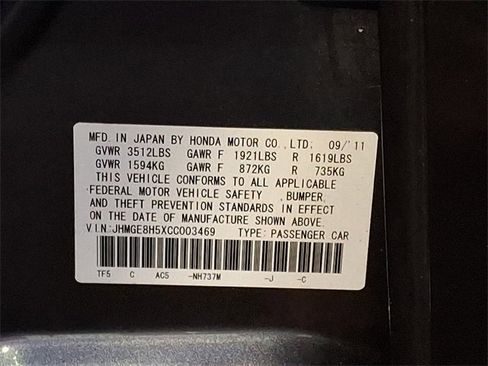 Used 2012 Honda Fit Sport image 29