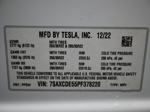 Used 2023 Tesla Model X image 36