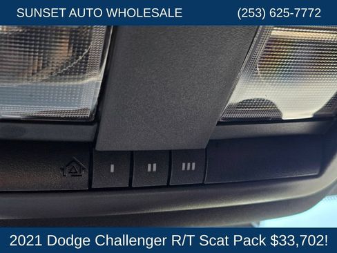 Used 2021 Dodge Challenger R/T Scat Pack w/ Dynamics Package RWD image 44