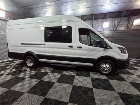 Used 2022 Ford Transit 350 148 High Roof Extended DRW RWD image 9