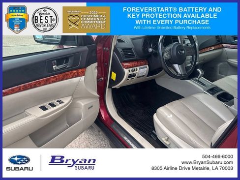 Used 2011 Subaru Outback 3.6R Limited w/ PWR Moonroof Pkg AWD/4WD image 9