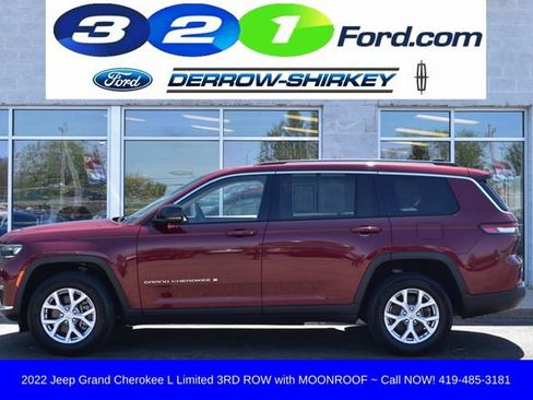 Used 2022 Jeep Grand Cherokee L Limited AWD/4WD image 2
