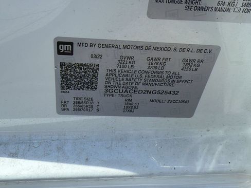 Used 2022 Chevrolet Silverado 1500 LT w/ Max Trailering Package RWD image 21
