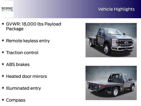 Used 2023 Ford F550 4x4 Regular Cab Super Duty w/ XLT Value Package image 5