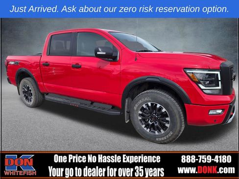 Used 2021 Nissan Titan PRO-4X w/ Pro-4x Convenience Package AWD/4WD image 1