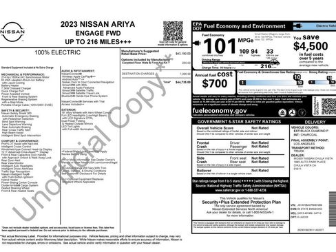 Used 2023 Nissan Ariya FWD image 8