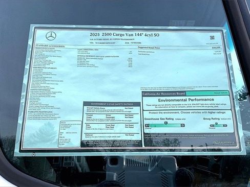 New 2025 Mercedes-Benz Sprinter 2500 image 17