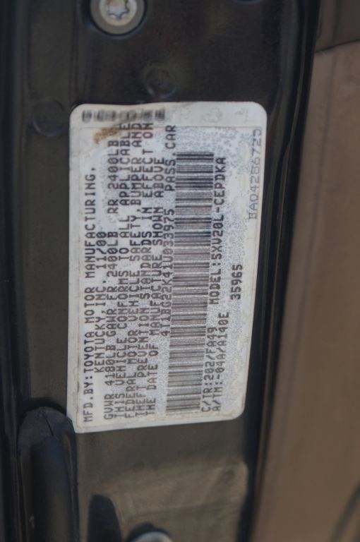 Used 2001 Toyota Camry CE w/ Value Pkg 1 FWD image 17