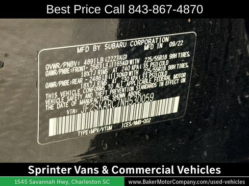 Used 2022 Subaru Forester Touring AWD/4WD image 35