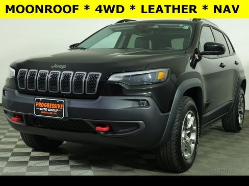 Used 2022 Jeep Cherokee Trailhawk w/ Sun, Sound & Nav Group image 1