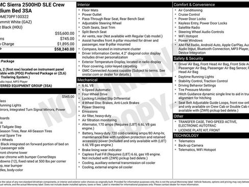 Certified 2023 GMC Sierra 2500 SLE image 4