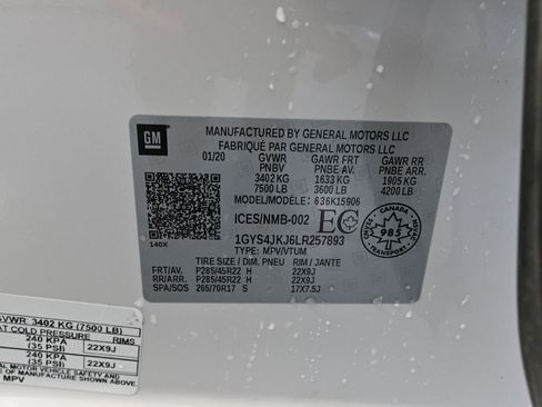 Used 2020 Cadillac Escalade ESV Premium Luxury image 65