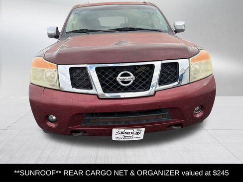 Used 2011 Nissan Armada Platinum w/ 2nd Row Captain Seat Pkg image 3