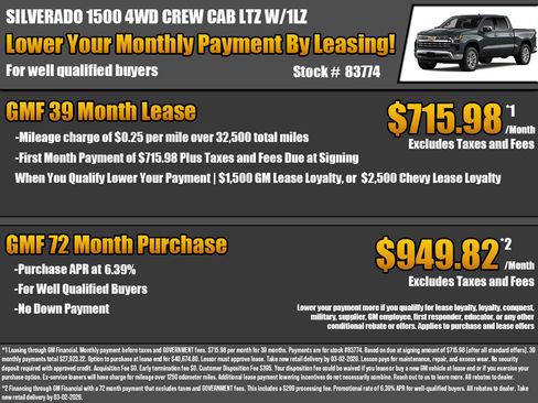 New 2026 Chevrolet Silverado 1500 LTZ w/ LTZ Premium Package image 2