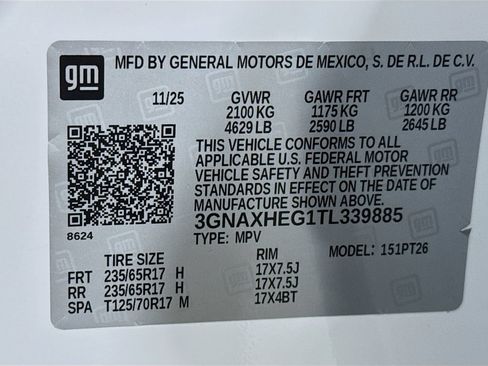 New 2026 Chevrolet Equinox LT w/ Safety and Technology Package FWD image 30
