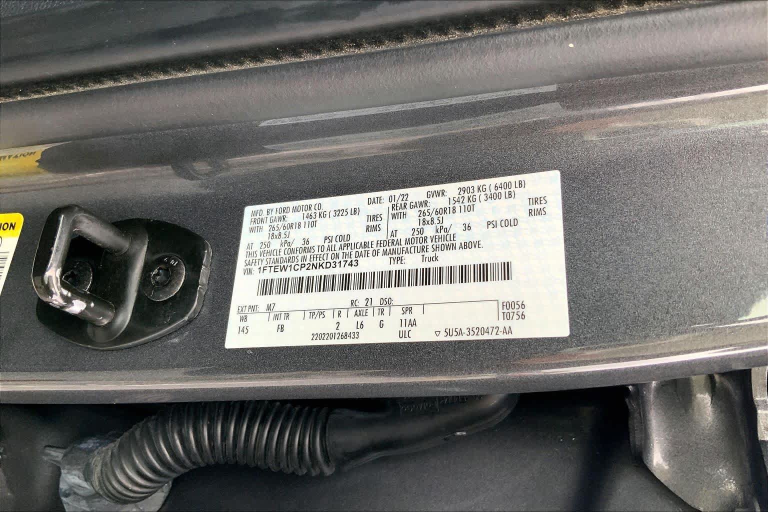 Used 2022 Ford F150 XLT w/ Equipment Group 302A High RWD image 29