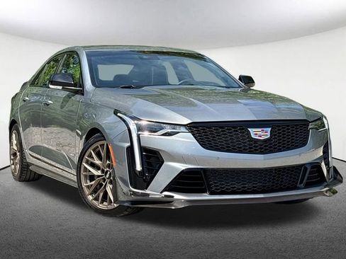 Used 2025 Cadillac CT4 V Blackwing w/ Carbon Fiber 1 Package RWD image 2