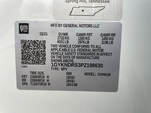 Certified 2023 Cadillac XT5 Premium Luxury w/ LPO, Floor Liner Package image 35