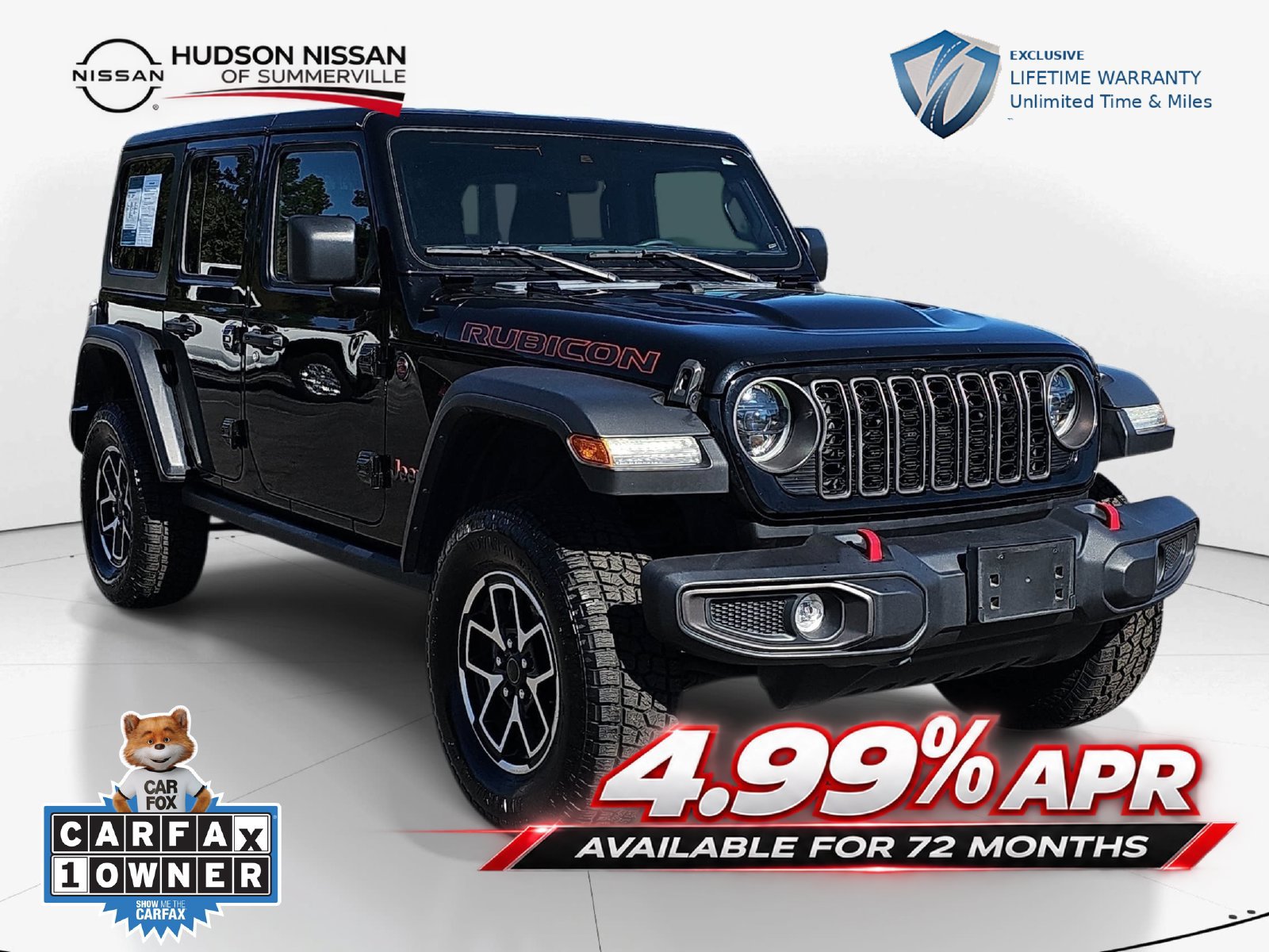 Used 2024 Jeep Wrangler Unlimited Rubicon AWD/4WD image 3