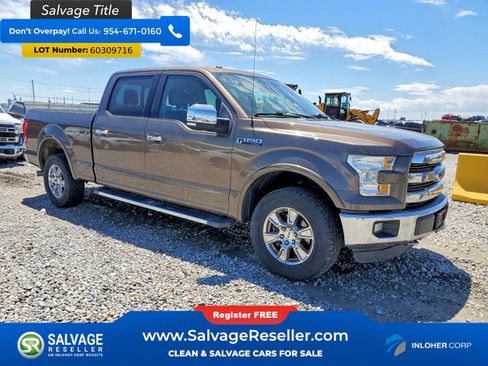 Used 2016 Ford F150 Lariat AWD/4WD image 5