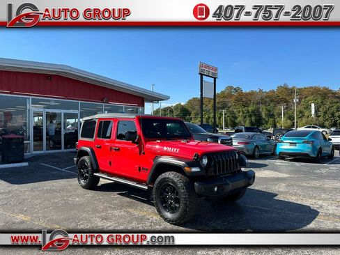 Used 2021 Jeep Wrangler Unlimited Sport image 1