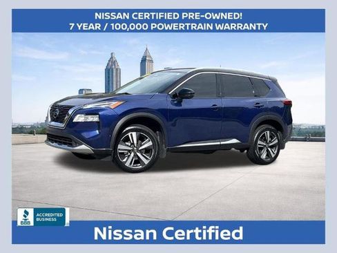 Certified 2021 Nissan Rogue Platinum FWD image 1