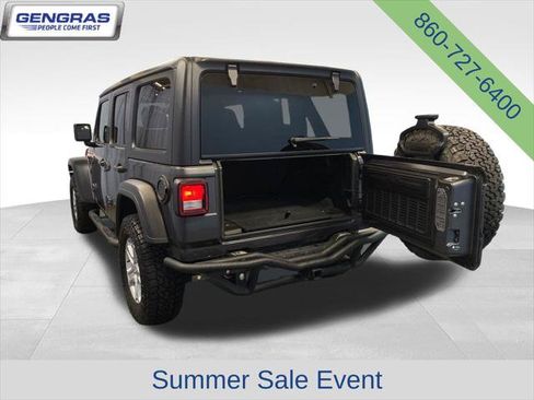 Certified 2022 Jeep Wrangler Unlimited Sport AWD/4WD image 34