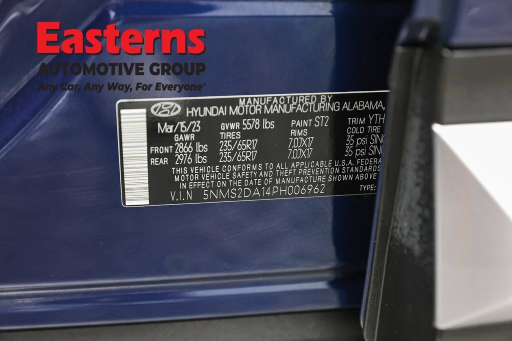 Used 2023 Hyundai Santa Fe Blue AWD/4WD image 36