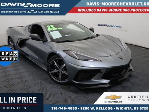 Certified 2023 Chevrolet Corvette Stingray Preferred Cpe w/ 2LT RWD image 1
