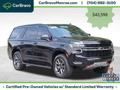 Certified 2021 Chevrolet Tahoe Z71 w/ Z71 Signature Package AWD/4WD image 8