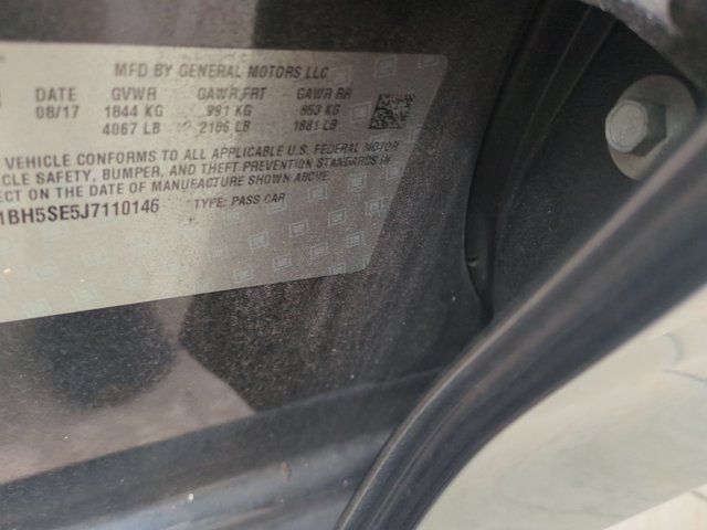 Used 2018 Chevrolet Cruze LT FWD image 15