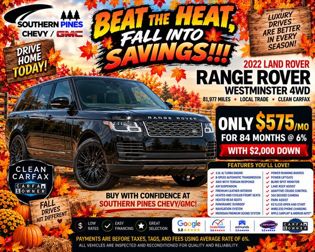 Used 2022 Land Rover Range Rover Westminster Edition AWD/4WD image 5