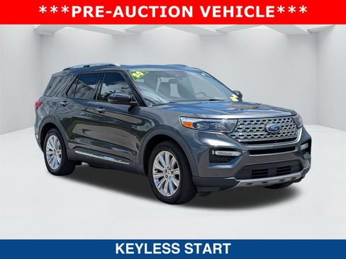 Used 2020 Ford Explorer Limited w/ Class III Trailer Tow Package RWD image 3