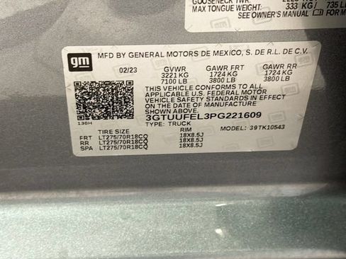 Certified 2023 GMC Sierra 1500 AT4X AWD/4WD image 28