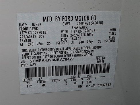 Used 2022 Ford Edge SEL w/ Convenience Package image 25