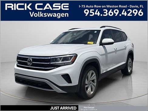 Used 2022 Volkswagen Atlas SE FWD image 1
