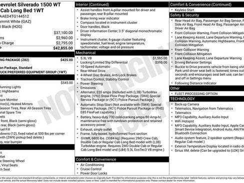 Used 2026 Chevrolet Silverado 1500 W/T w/ Trailering Package RWD image 19